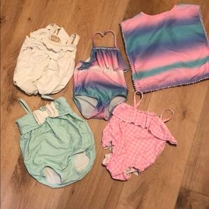 Bulk order of brand name swim suits for infant
